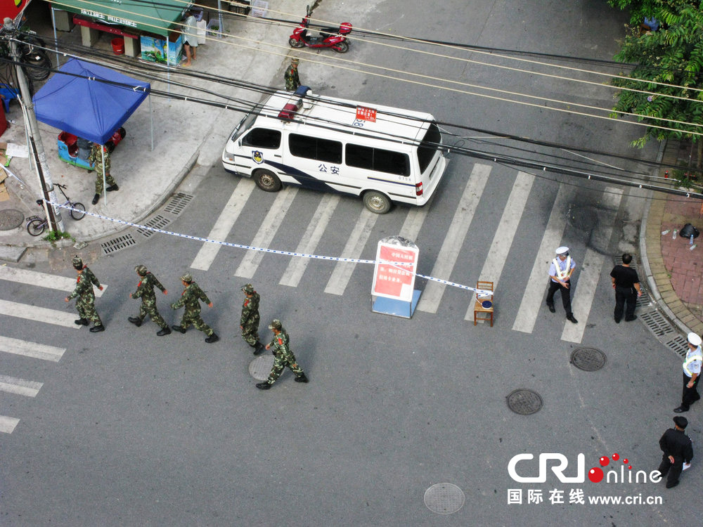 2013年07月10日，廣西壯族自治區(qū)北海市，武警巡邏。圖片來源：飛影/CFP