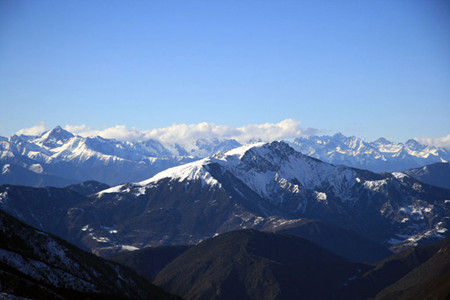 白馬雪山