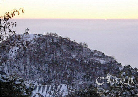 甜蜜初雪情侶游 國內(nèi)7大名山賞霧凇