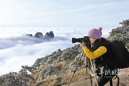 甜蜜初雪情侶游 國內(nèi)7大名山賞霧凇