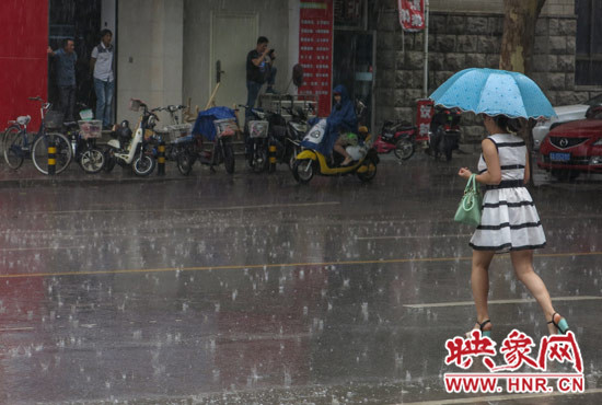 7月3日鄭州大部分地區(qū)下了暴雨