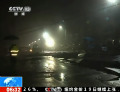 南昌地下管道爆炸致百米道路坍塌現(xiàn)場